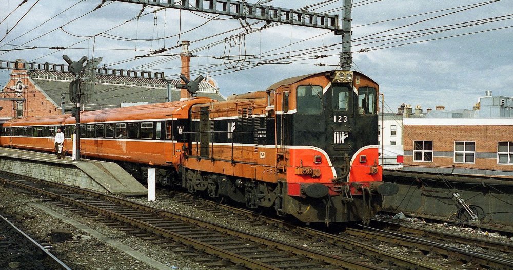 Stephen Rabone Ireland Scenic train ride DART train from Malahide or Howth south to ...