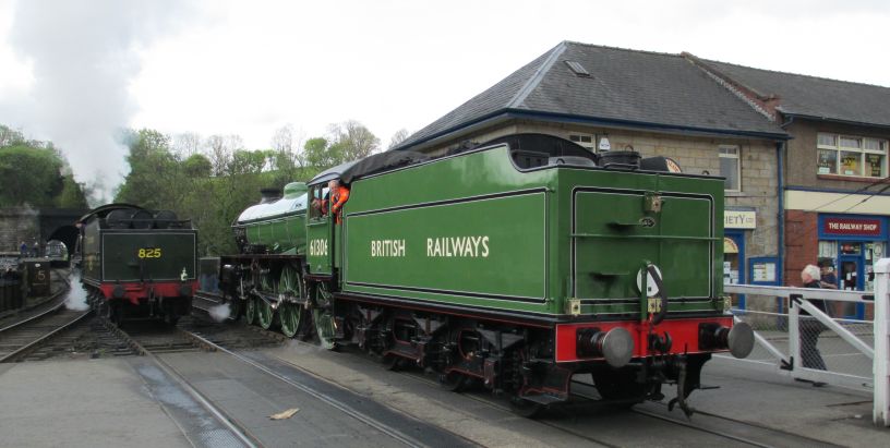 Class B1 61306 LNER 1306 MAYFLOWER Steam Locomotive Thompson 4-6-0 ...