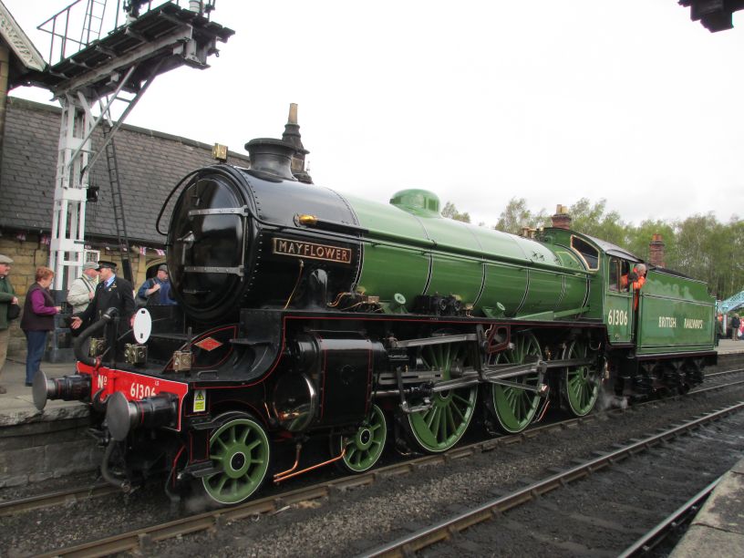 Class B1 61306 LNER 1306 MAYFLOWER Steam Locomotive Thompson 4-6-0 ...