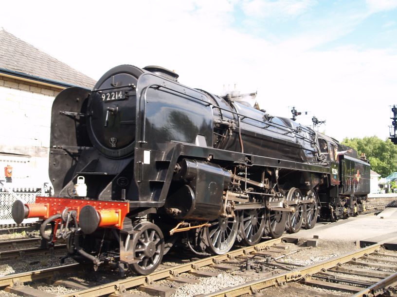 92214 COCK O' THE NORTH Standard 9F Steam locomotive 2-10-0 heavy ...